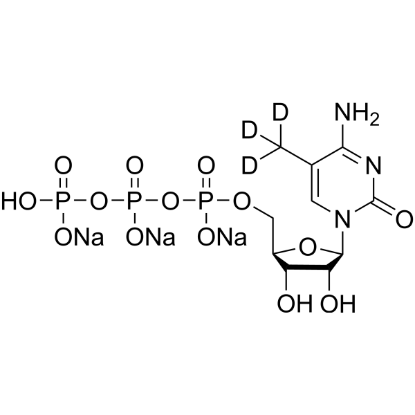 5-Methylcytidine 5′-triphosphate-d3 trisodium